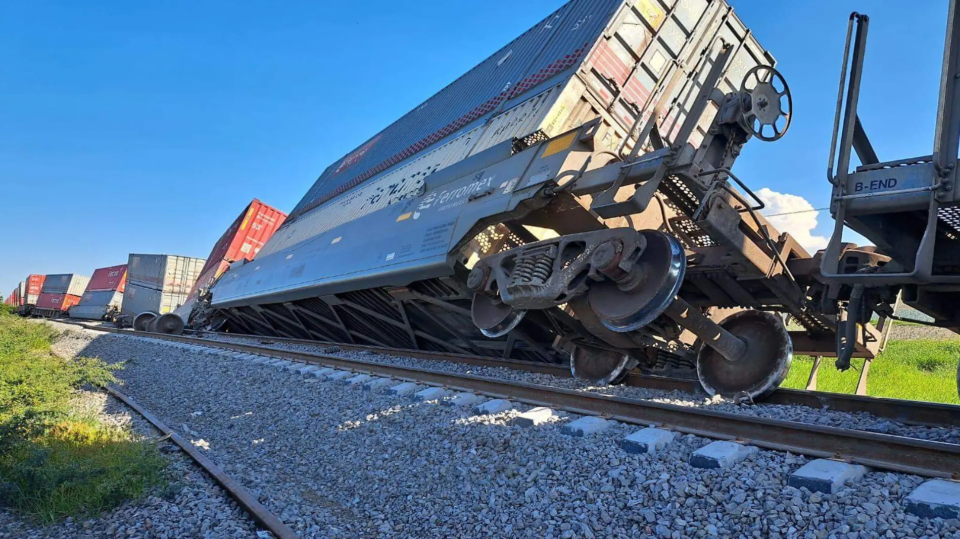 Descarrilamiento del tren en Jamay